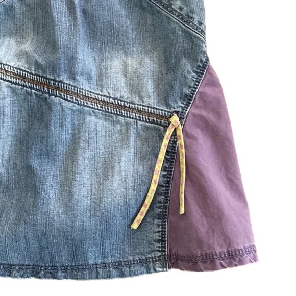 Mexx Colourblock Denim Lightweight Dress 6-9 Months - Picture 4 of 10